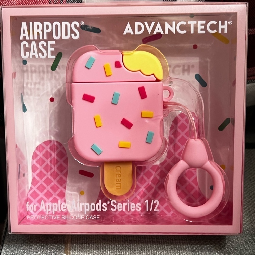 NWT-ADVANCTECH Ice Cream Pop AirPods Case